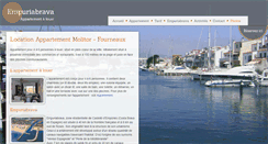 Desktop Screenshot of empuriabrava-appartement.be
